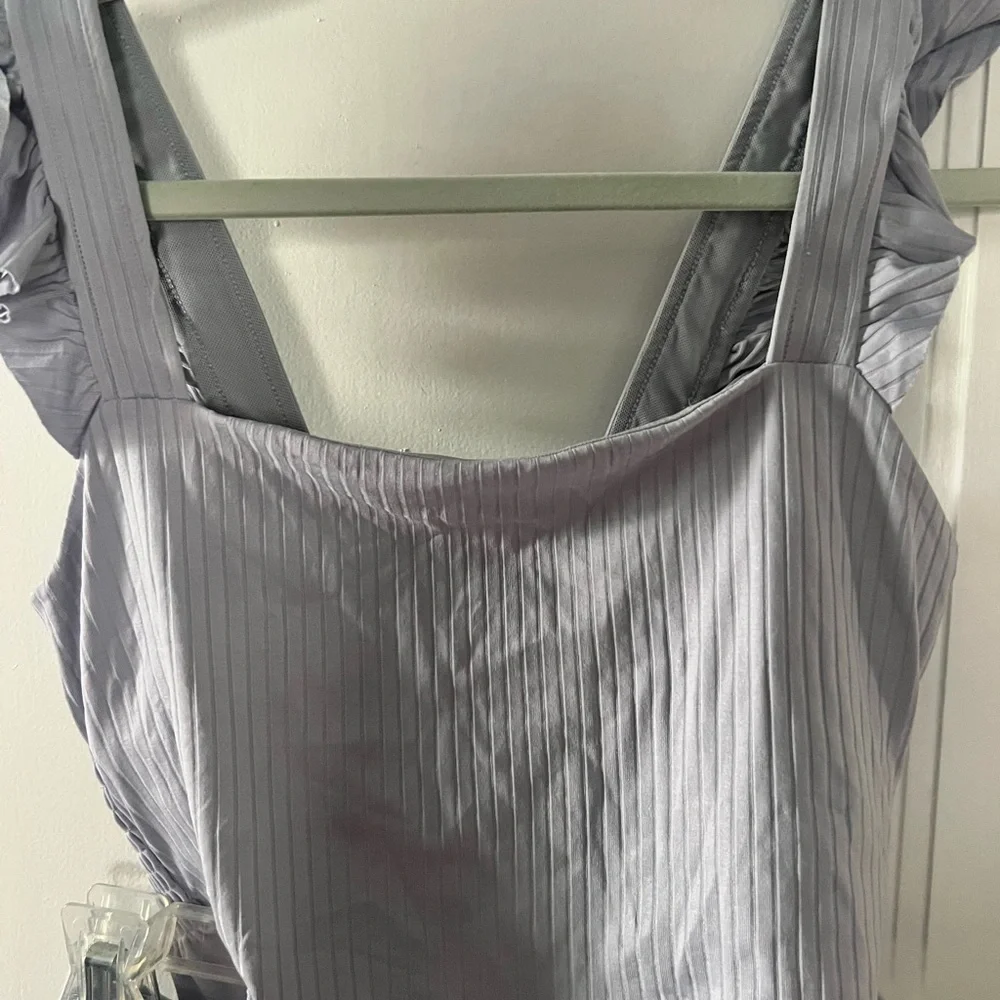 Free People Movement Periwinkle Ruffle Set - Picture 4 of 5